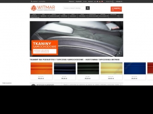 Die Firma Witmar verkauft Autopolsterungen